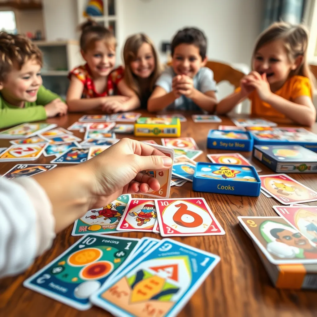 Jakie są gry karciane dla dzieci?