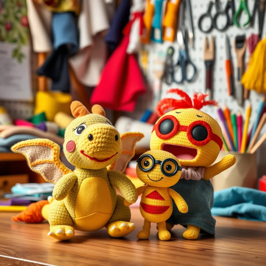 Dru i Minionki - jak stworzyć maskotki w domu?